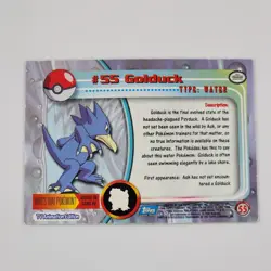 Golduck 1999 Pokemon Topps #55 TV Animation Edition Holo Foil Series 1 Card - Image 3
