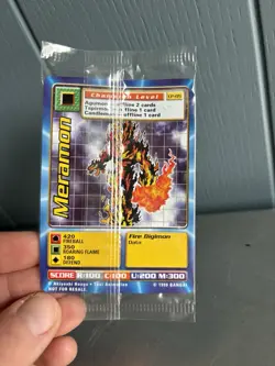 Rare 1999 Digimon Nestle Shreddies Cereal Promo CP cards *SEALED* - Image 1