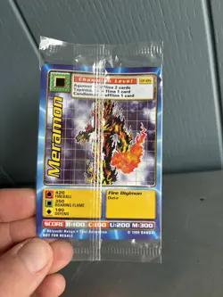 Rare 1999 Digimon Nestle Shreddies Cereal Promo CP cards *SEALED* - Image 2