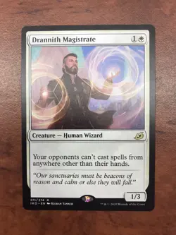 Drannith Magistrate MTG Magic the Gathering Card NM Near Mint Beasts Ikoria IKO - Image 1