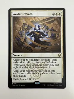 Avatar’s Wrath MTG Magic the Gathering Card NM Near Mint TLA - Image 1