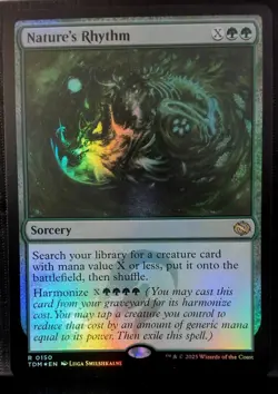 Nature's Rhythm Foil NM 150 Tarkir: Dragonstorm - Image 1
