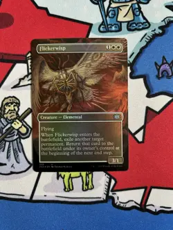 Flickerwisp x1 Mtg Foil Borderless Double Masters - Image 1