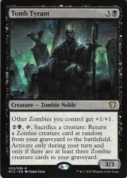 MTG Tomb Tyrant (23) | NM | Cmd Innistrad: Midnight Hunt {MIC} - Image 1