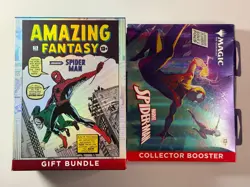 MTG | Marvel Spider-Man - Bundle: Gift Edition & Collector Booster Pack Lot - Image 1