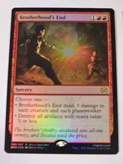 MTG - Brotherhood's End FOIL - Brother's War - Image 1