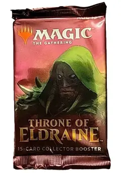 1 - (one) Magic The Gathering Throne of Eldraine Collector Booster - Image 1