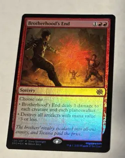 MTG - Brotherhood's End - The Brothers War - #128/287 - NM Foil - Image 1
