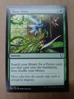 Three Visits CMR #261 Non-Foil Standard Art NM MTG - Image 1