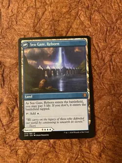 Sea Gate Restoration MYTHIC ZNR 076/280 NM English MTG Zendikar Rising Land - Image 2
