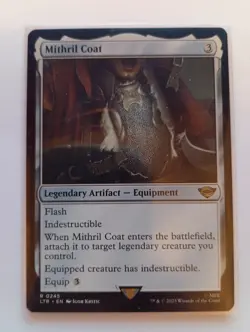 Magic The Gathering Lord of The Rings - Mithril Coat - R 0245 - Regular - Image 1