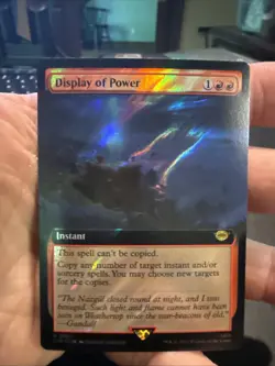 Display of Power (Extended Art) (Surge Foil) Lord of Rings: 769 NM - Image 1