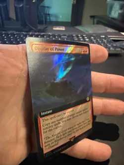 Display of Power (Extended Art) (Surge Foil) Lord of Rings: 769 NM - Image 2