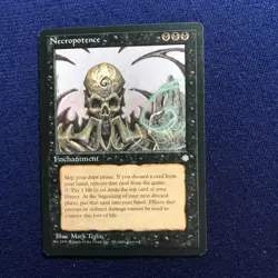 MTG Ice Age Necropotence (Looks M/NM, but has tiny flaws) 1995 - Image 1