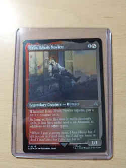 Ezio, Brash Novice Foil Etched Uncommon, Assassin's Creed #236, MTG Magic - Image 1