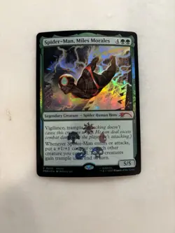 Spider-Man, Miles Morales Foil Promo MTG 0008 - Image 1