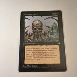 Necropotence Ice Age Regular - Magic The Gathering Mtg - Image 1