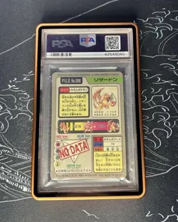 1997 Pocket Monsters Carddass Charizard Prism #006 PSA 10 GEM MINT 🔥 Pop 98 - Image 4