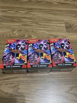 4x Pokemon Destined Rivals SV10 Booster Bundle Factory Sealed / Brand New - Image 1