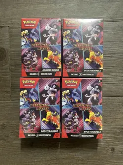 4x Pokemon Destined Rivals SV10 Booster Bundle Factory Sealed / Brand New - Image 2