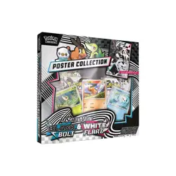 Pokemon TCG Black Bolt White Flare Unova Poster Collection - Image 1