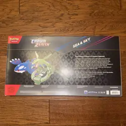 Pokemon TCG Crown Zenith Sea and Sky Box Premium Collection Factory Sealed - Image 2