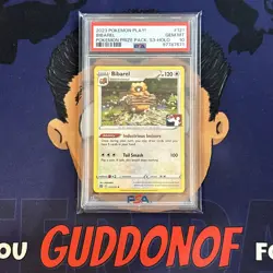 💎PSA 10 GEM MINT 2023 Pokemon Prize Pack Series 3 BIBAREL #121 Holo - Image 1