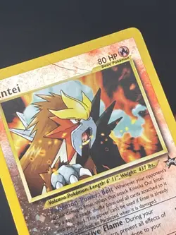 Entei Black Star Promo #34 Reverse Holo Pokemon TCG Nintendo - Image 2