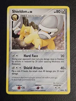 Shieldon - DP08 - Pokemon Diamond & Pearl Promo Holo LP - Image 2