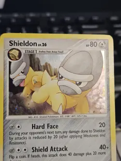 Shieldon - DP08 - Pokemon Diamond & Pearl Promo Holo LP - Image 5