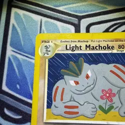 Pokemon TCG Light Machoke Neo Destiny 49/105 Regular - Image 2