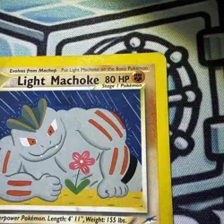 Pokemon TCG Light Machoke Neo Destiny 49/105 Regular - Image 3