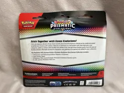 Pokemon Prismatic Evolutions Sylveon Tech Sticker Collection Sealed - Image 2