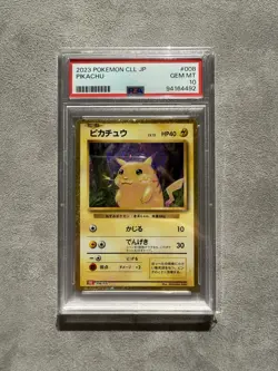 Pikachu 008/032 CLL PSA 10 Pokemon Classic Collection Japanese Holo Rare - Image 1