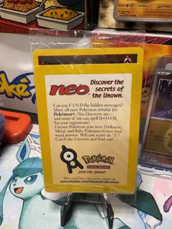 Pokemon TCG Entei Wizards Black Star Promos 34 Holo Promo Promo - Image 1