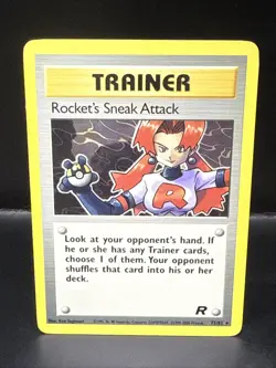 Pokemon Team Rocket 72/82 Rocket's Sneak Attack - Image 2