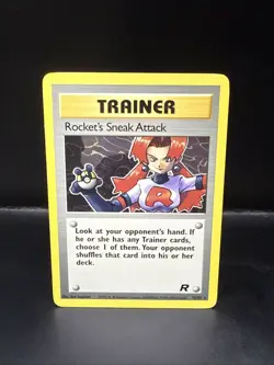 Pokemon Team Rocket 72/82 Rocket's Sneak Attack - Image 3