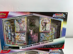 Pokemon TCG Prismatic Evolutions Premium Figure Collection | SEALED Lot Of 2 - Image 2