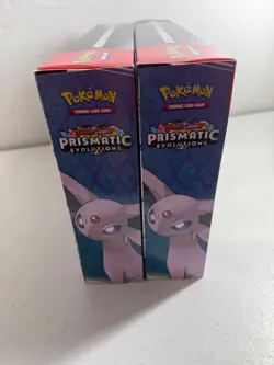 Pokemon TCG Prismatic Evolutions Premium Figure Collection | SEALED Lot Of 2 - Image 5