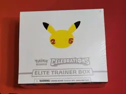 Pokemon English Celebrations Elite Trainer Box Brand New Sealed - Image 1