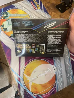 Crown Zenith Pokemon Center Elite Trainer Box Plus ETB New & Sealed - Image 2
