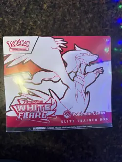 Pokemon Center TCG White Flare Elite Trainer Box ETB Factory Sealed - Image 1