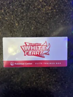 Pokemon Center TCG White Flare Elite Trainer Box ETB Factory Sealed - Image 3