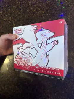 Pokemon Center TCG White Flare Elite Trainer Box ETB Factory Sealed - Image 4