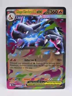 Pokemon TCG Mega Charizard X ex 13/94 Phantasmal Flames Double Rare - Image 1