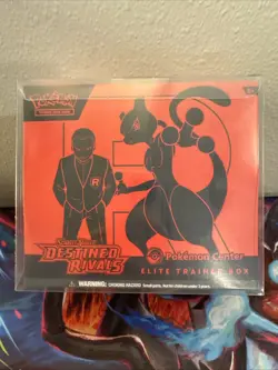 Destined Rivals Pokemon Center ETB Scarlet and Violet TCG Factory Sealed New - Image 1