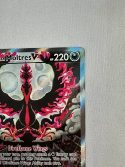 Pokemon TCG Galarian Moltres V 177/198 Chilling Reign Alternate Full Art - Image 3