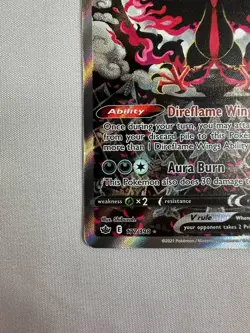 Pokemon TCG Galarian Moltres V 177/198 Chilling Reign Alternate Full Art - Image 5