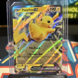 2023 Pokemon Pikachu EX #063/193 Paldea Evolved Double Rare Holo - Image 2