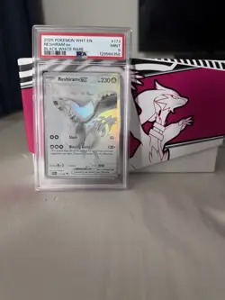 Pokemone White Flare Reshiram EX 173/086 PSA 9 - Image 1